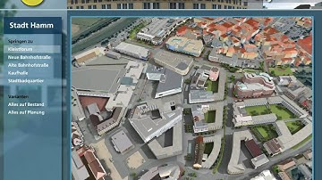 Scheuvens Wachten Architects: Hamm Redevelopment 3D Interactive Visualization