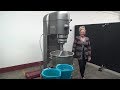 Hobart dough mixer demonstration
