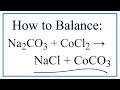 Solubility and Chemical Reactions
