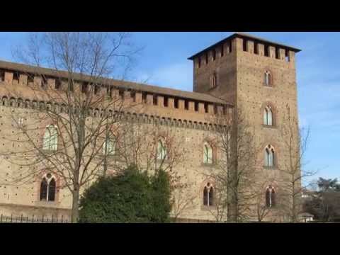 Video: Castello Visconteo castle description and photos - Italy: Pavia