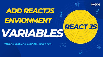 Add Environment Variables To REACT | Vite And create-react-app