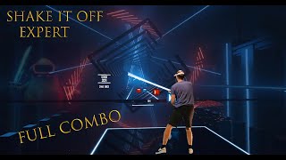 Beat Saber  Shake It Off  EXPERT (FULL COMBO)  Mixed Reality  Taylor Swift