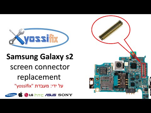 Samsung Galaxy S2 Screen Connector Replacement