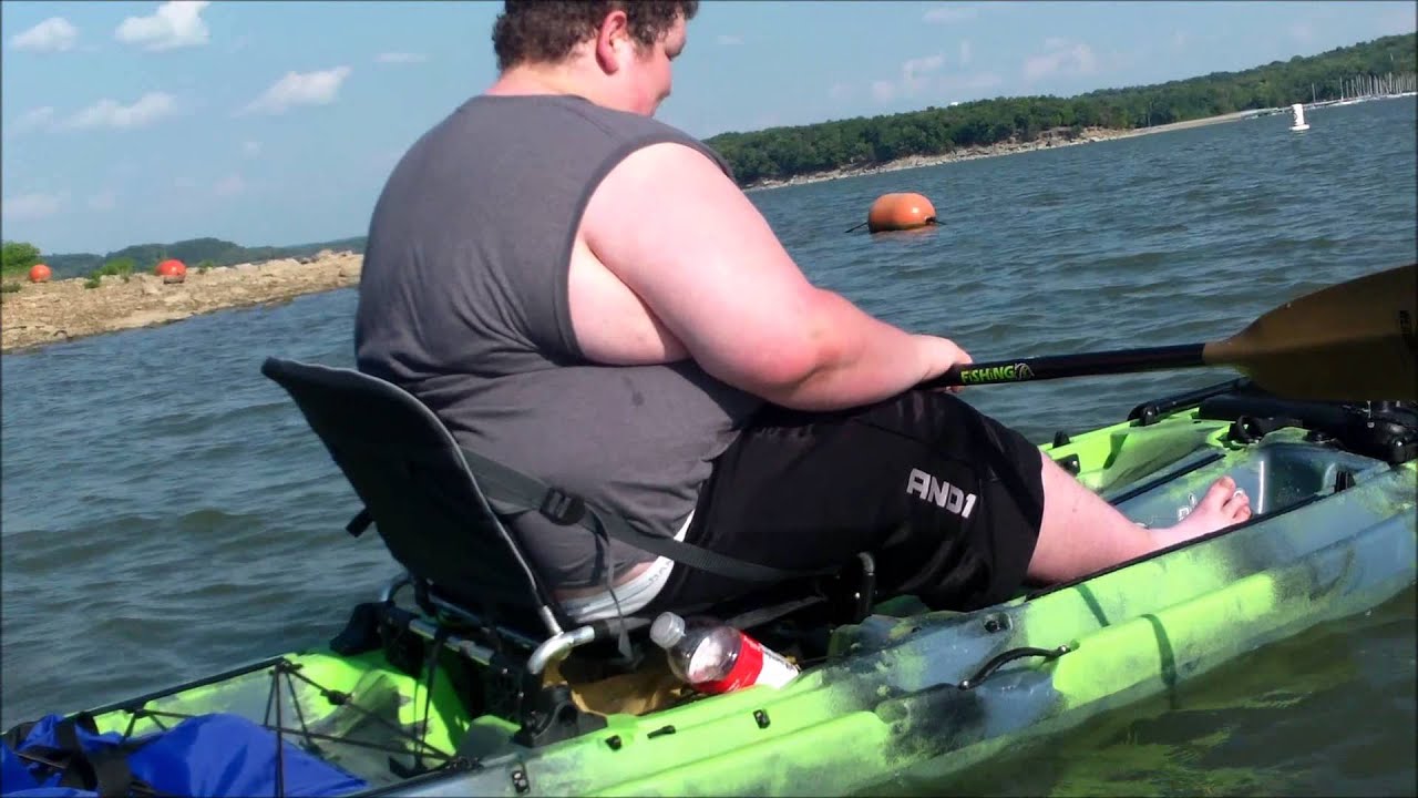 Fat kid tries kayaking &amp; SUCCEEDS! - YouTube