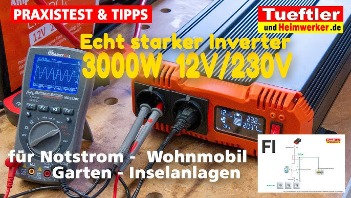 RS PRO Spannungswandler, 24V dc / 230V ac 3500W Modifizierte Sinuswelle