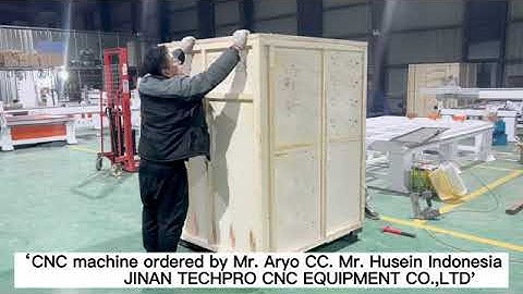 TechPro CNC Routers pack and send to Indonesia