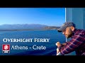 Full Tour Athens Overnight Ferry Cabin Minoan Lines | Travel Day