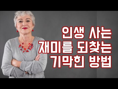 인생사는 재미를 되찾는 기막힌 방법 - 원더풀 인생후반전