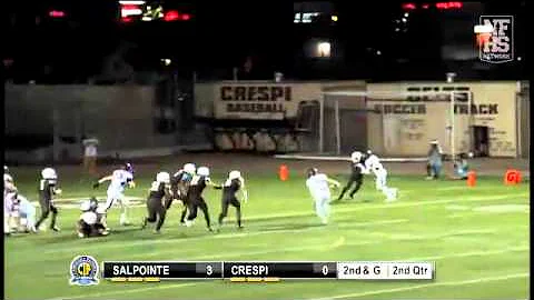 Salpointe Catholic's Andrew Cota scores on the qua...