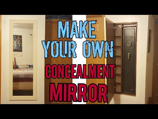 Making a tactical walls inspired concealment mirror class=