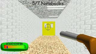Baldis basics but the student has a gun- baldis basics mod gameplay