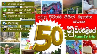 නුවරඑළියේ දරුවොත් එක්ක ගිහින්  බලන්න පුලුවන් ස්ථාන  50 ක් | 50 Places to Visit in Nuwara eliya.