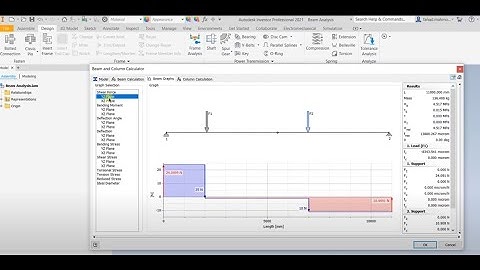 Beam Calculator/Analysis Inventor
