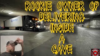 Rookie Owner Op Books A Load Delivering inside of a 55 million sq ft cave. #Subtropolis