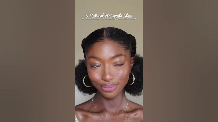 5 Easy Natural Hairstyles to Try (no added hair, no braiding, no flat twists)