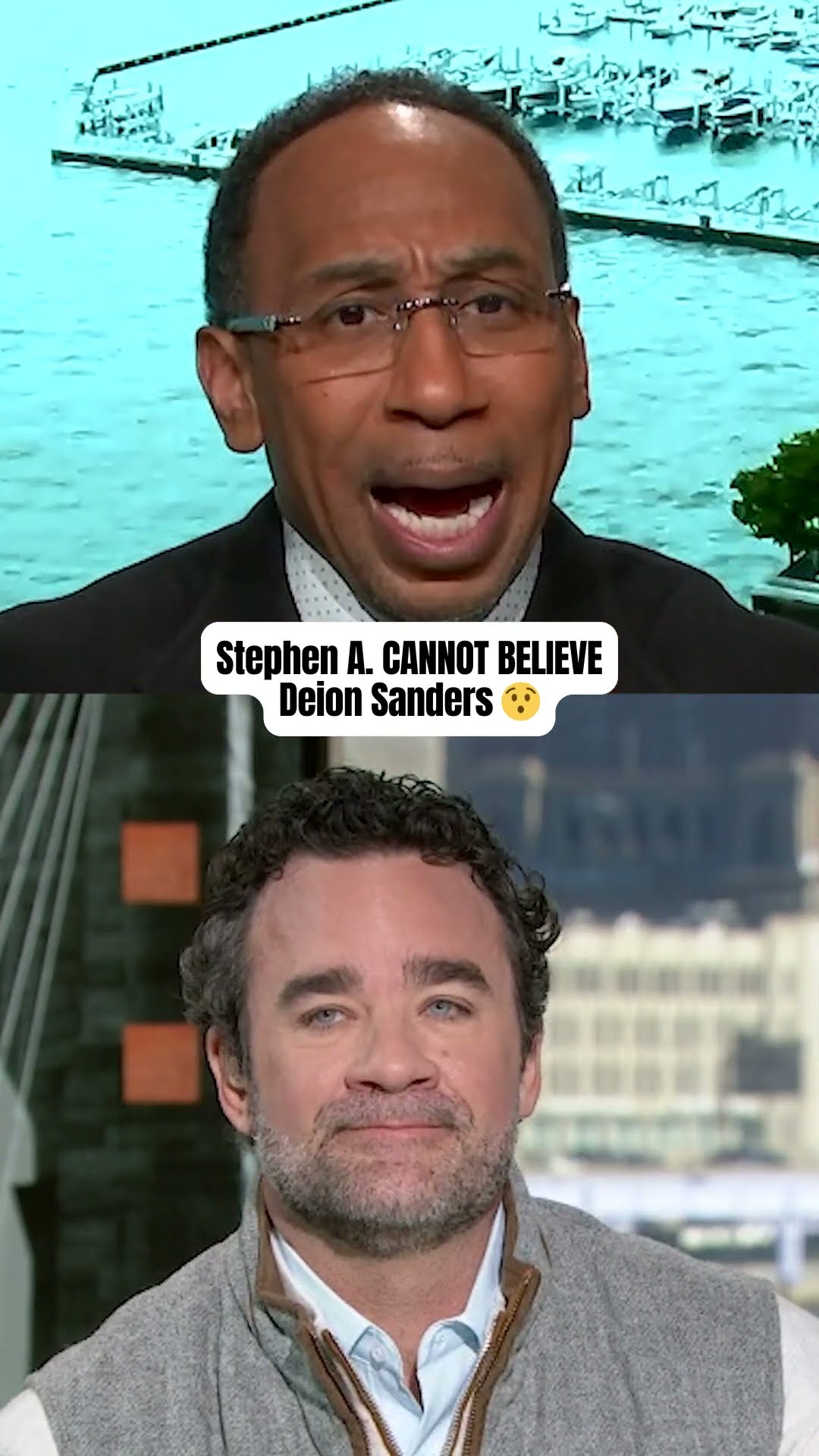 Stephen A. ISN'T CALLING A DEION A LIAR ?