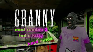 Granny 1.5 mod zombie 2 hello kitty hard mode