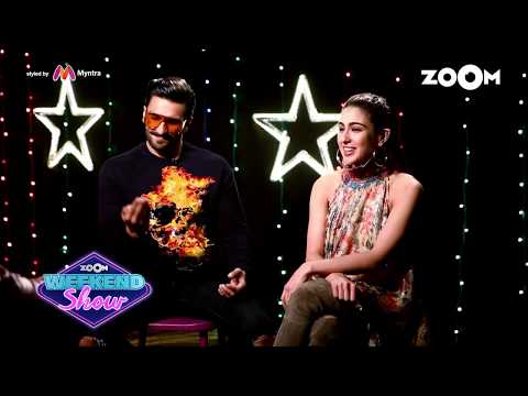 Ranveer Singh & Sara Ali Khan on their fashion choices | Zoom Weekender Statement