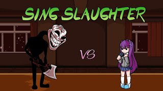 Slaughter But Is Trollge Vs Yuri - Friday Night Funkin Cover