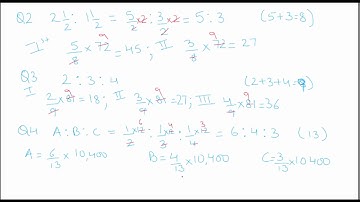 CLASS - 6 | CHAPTER-11 [Ratio] | Ex - 11(c) | Mathematics | ICSE