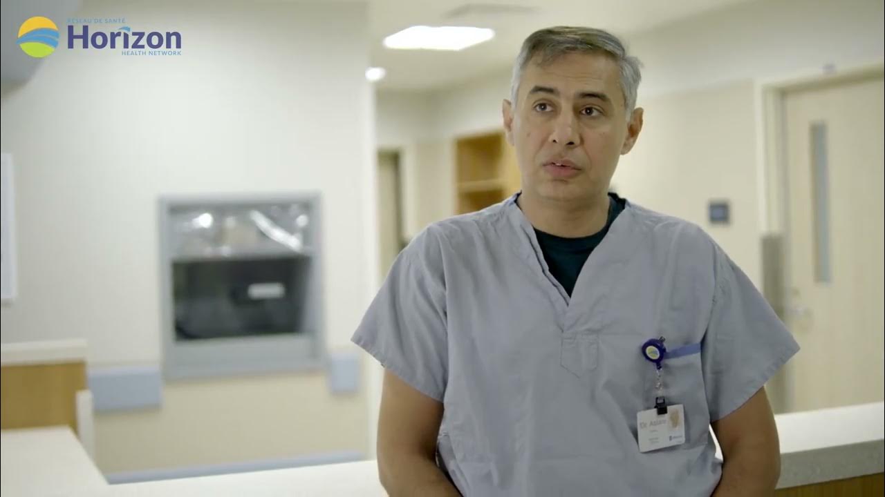 Dr. Aslam, ICU Physician at Horizon’s Dr. Everett Chalmers Regional