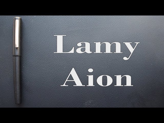 Lamy Aion Review