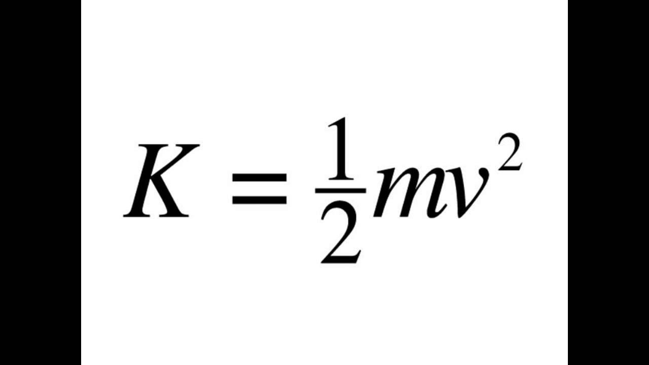 Кинетическая энергия иона. Кинетическая энергия формула физика. Энергетическая формула. Формулы энергетики. Kinetic Energy equation 2.