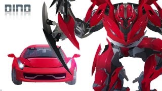 DINO(Mirage) Transform - Short Flash Transformers Series