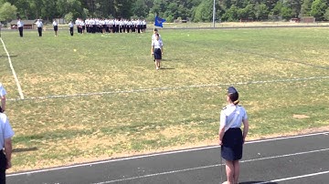 AHS AFJROTC Change of Command 2015