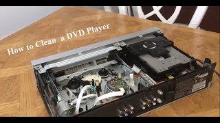 How to Clean The Laser Eye of a DVD Player