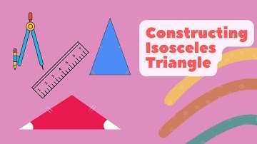 Constructing an Isosceles Triangle (Using a compass)
