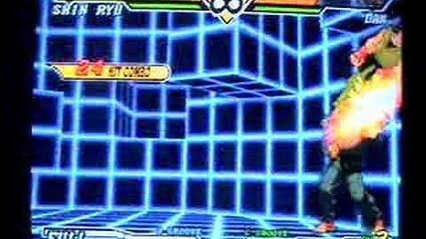 capcom vs snk 2 e. ryu combo