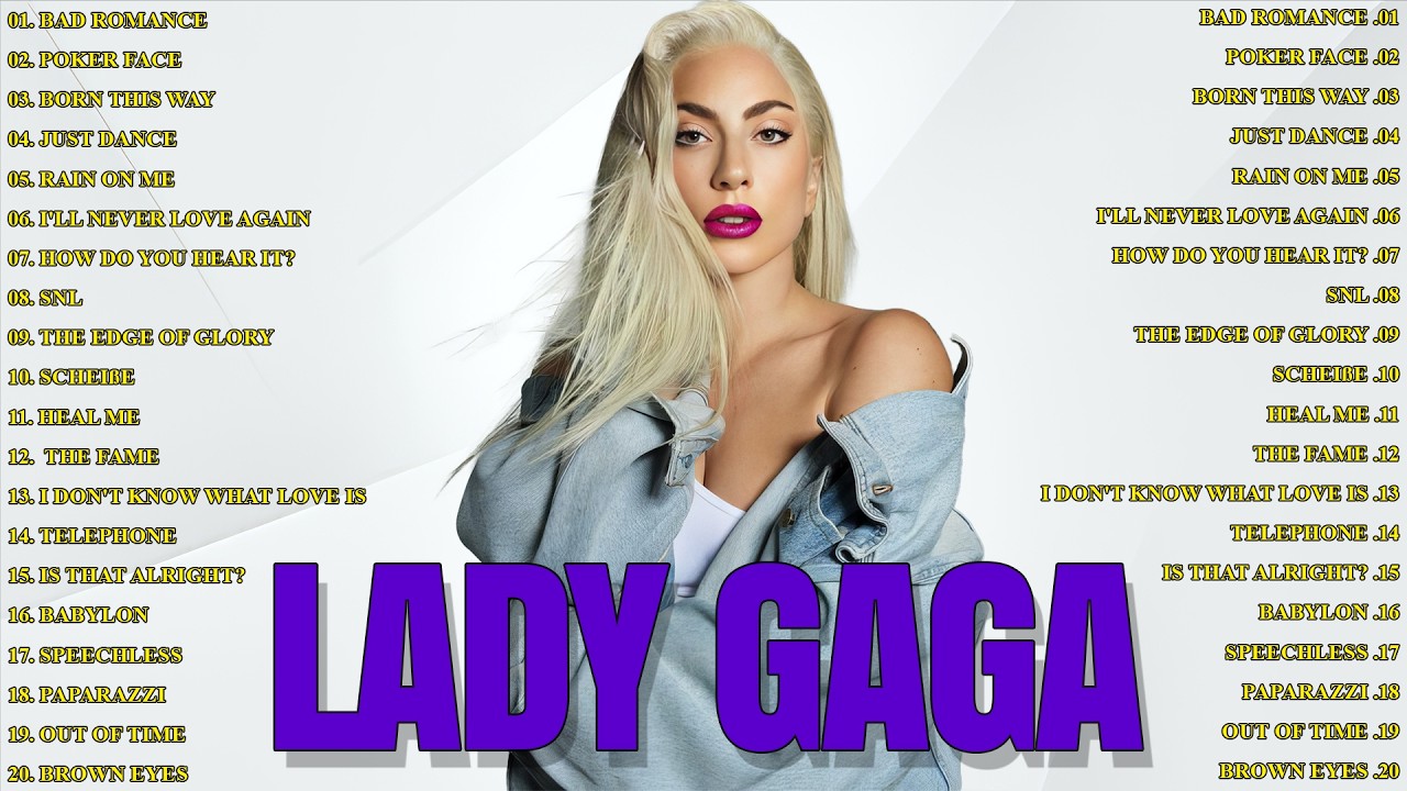 Lady Gaga Greatest Hits 2026 👑 Best Songs Playlist | TikTok Viral Hits