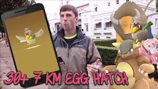 Hatching 30 7Km Eggs That Can Hatch Regional Pokemon In Pokemon Go