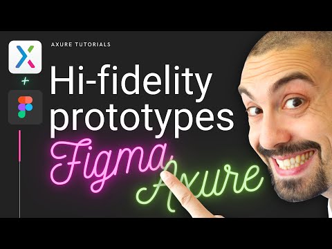 Create an hi-fidelity prototype with your Figma design in Axure RP or Axure Cloud!