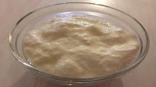 How to make natural yogurt at home - طريقة تحضير اللبن او الزبادي في البيت