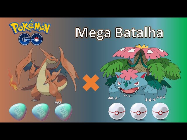 A MEGA EVOLUÇÃO DE CHARIZARD, BLASTOISE E VENOSSAURO - Pokemon