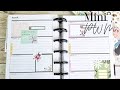 Plan With Me | Spring | Mini Horizontal | The Happy Planner