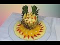 EASY DECORATION WITH SLICED FRUIT -  By J Pereira Art Carving
