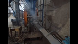 Брикетировщик  ударный пресс Ecopress  Линия для производства брикета из опилок