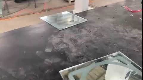 bathroom mirror back processing machine making machine