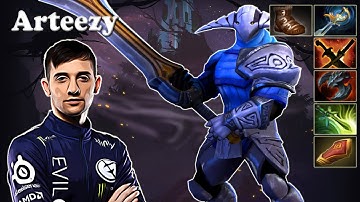 Arteezy - Sven Safelane | Dota 2 7.29c Gameplay