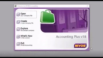 MEMBUAT DATA AWAL PERUSAHAAN MENGGUNAKAN MYOB