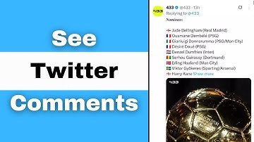 How To See X Comments 2025 [Twitter]