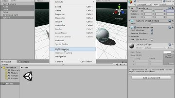 Unity3D教程：1.14 阴影烘焙