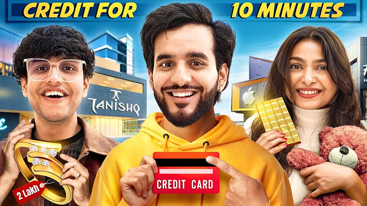 I Gave my CREDIT card to Nischay & Ruchika BUT only 10 minutes to SPEND | Fukra Insaan Telugu