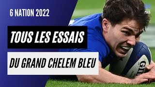 GRAND CHELEM 2022 - LES ESSAIS DU XV DE FRANCE