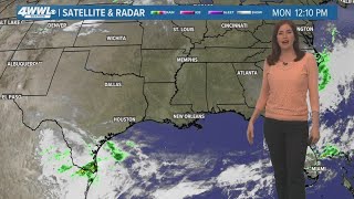 New Orleans Weather: Lots of sun and low humidity