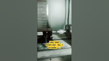 4th Axis VMC Programming at RVM CAD | CNC VMC Programming with 100% Job #cnc #career