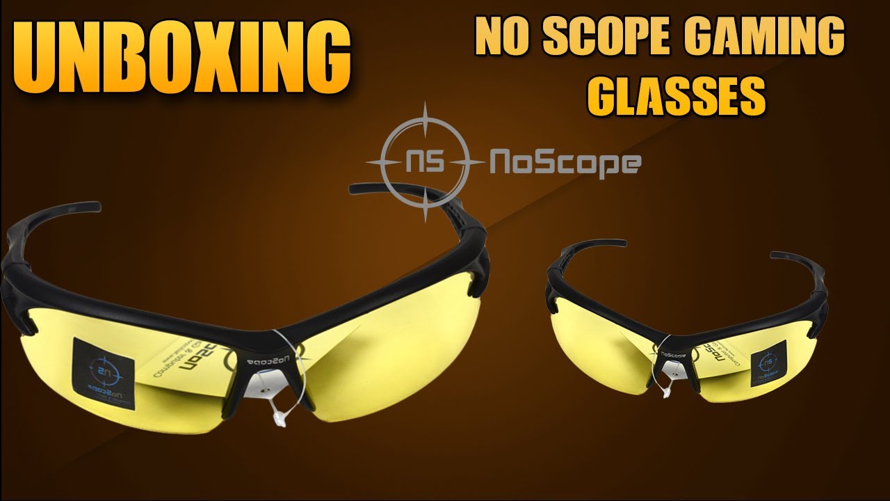 [UNBOXING] NoScope Gaming & Computer Glasses - YouTube